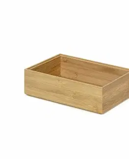 Úložné boxy Compactor Úložný organizér Compactor Bamboo Box L - 22,5 x 15 x 6,5 cm