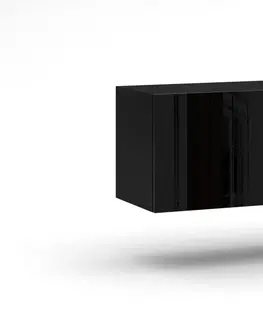 TV stolky Vivaldi Závěsný TV stolek Vivo 100 cm černý