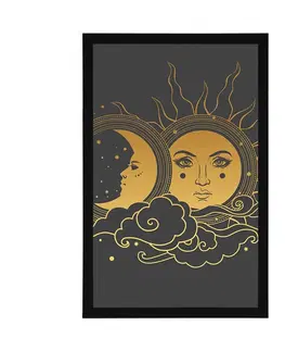 Feng Shui Plakát harmonie slunce a měsíce