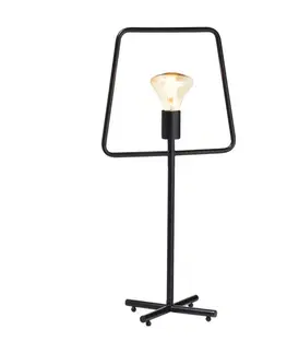 Retro stojací lampy ACA Lighting Vintage stolní svítidlo V362491TB