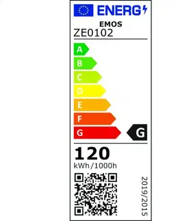 Halogenové žárovky EMOS Lighting EMOS Halogenová žárovka ECO J78 120W R7S teplá bílá 1527001200