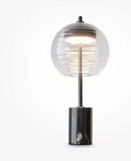 Designové stolní lampy MAYTONI Stolní lampa Mystic 3000K 8W P060TL-L12BK