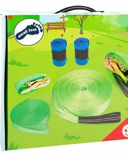 Hračky na zahradu Small Foot Slackline set (včetně ochrany stromu)