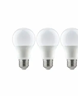 LED žárovky PAULMANN LED žárovka 3ks-sada E27 230V 3x806lm 3x8,0W 2700K opál