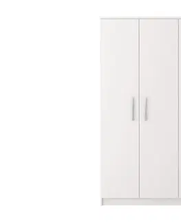 Šatní skříně Idzczak Meble Šatní skříň OMEGA I 19 3D 120 cm bílá