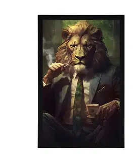 Zvířecí gangsteři Plakát zvířecí gangster lev