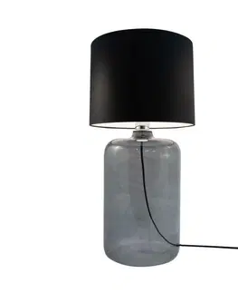 Designové stolní lampy ZUMALINE Stolní lampa AMARSA GRAFIT 5510BK