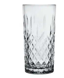 Sklenice Skleněná nápojová sklenička Water Grey M - 300 ml Clayre & Eef 6GL3470