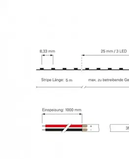 LED pásky 12V Light Impressions Deko-Light flexibilní LED pásek 3528-120-12V-2700K-5m 12V DC 36,00 W 2700 K 2250 lm 5000 mm 840164
