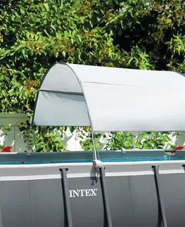 Hračky INTEX - 28054 Solární přístřešek pro bazény s obdélníkovým a oválným rámem