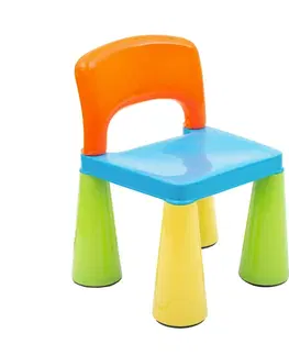 Dekorace do dětských pokojů New Baby sada stoleček a dvě židličky multi color