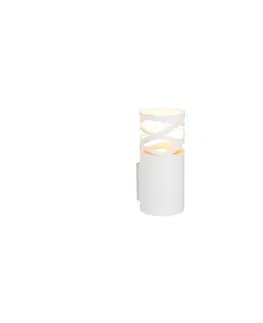 Nastenna svitidla Designové nástěnné svítidlo bílé - Arre