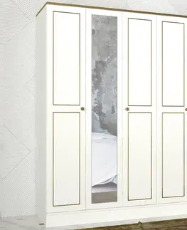 Šatní skříně Hanah Home Šatní skříň Ravenna 175 cm bílá
