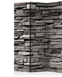 Paravány Paraván Stony Facade Dekorhome 135x172 cm (3-dílný)