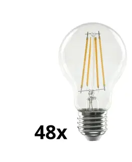 LED osvětlení  SADA 48x LED Žárovka VINTAGE A70 E27/13W/230V 2700K 