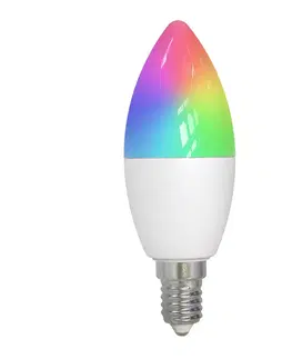 Chytré žárovky PRIOS Prios Smart LED žárovka E14 4,9W RGB Tuya WLAN matná CCT