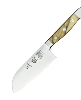 Kuchyňské nože Güde - Solingen Alpha Oliva Santoku 14 cm