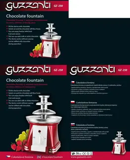 Vařiče, grily, fritézy Čokoládová fontána Guzzanti GZ 250