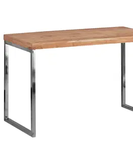 Psací stoly Psací Stůl Ze Dřeva Akácie Guna