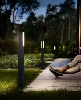 Zahradní lampy Philips Stratosphere UltraEfficient venkovní sloupkové LED svítidlo 3,8W 4000K, antracitová