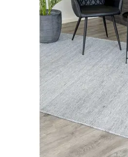 Koberce Norddan Designový koberec Nauricia 230x160cm stříbrný