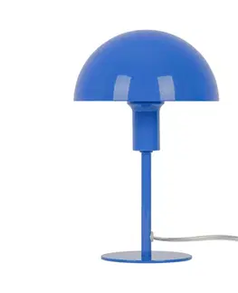 Stolní lampy na noční stolek Nordlux Stolní lampa Ellen mini z kovu, modrá