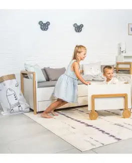 Dětský nábytek Kocot kids Dětský úložný box Victor 60 cm bílý