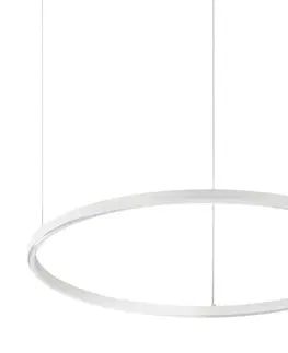 Svítidla Ideal Lux Ideal Lux - LED Lustr na lanku ORACLE SLIM LED/38W/230V pr. 70 cm bílá 