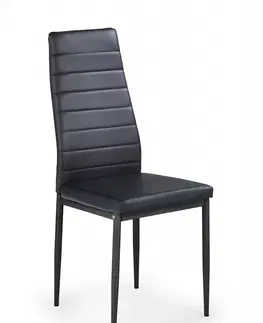 Židle HALMAR Jídelní židle Nevan černá