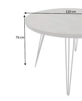 Jídelní stoly Jídelní stůl FILEMON Dekorhome 80x80x76 cm