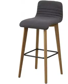 Barové židle Actona Barová židle Amosa šedá
