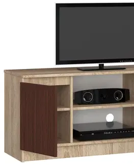 TV stolky Ak furniture TV stolek Tonon 120 cm sonoma/venge