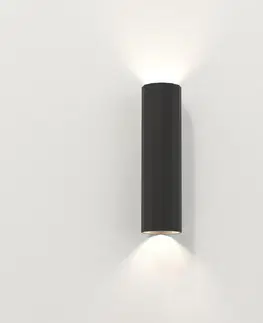 Moderní nástěnná svítidla ASTRO nástěnné svítidlo Hashira 300 2x6W GU10 černá 1442001