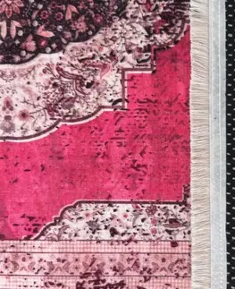 Vintage koberce Růžový orientální koberec ve vintage stylu
