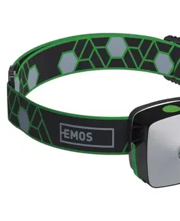 Čelovky EMOS CREE + SMD LED nab. čelovka P3535, 110 lm,55m,Li-Pol 850 mAh 1441251900