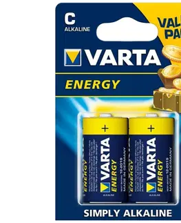 Baterie nabíjecí VARTA Varta 4114 - 2 ks Alkalická baterie ENERGY C 1,5V 