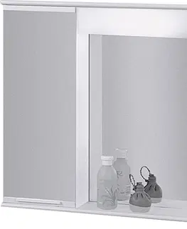 Koupelnová zrcadla HOPA Závěsná skříňka se zrcadlem LUMIX II, III Rozměr A 70 cm, Rozměr B 15 cm, Rozměr C 55 cm OLNPSE7055