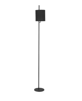 Obloukové stojací lampy NOVA LUCE stojací lampa YAMA černé stínidlo a černý hliník vypínač na těle E27 1x12W 230V IP20 bez žárovky 9180522