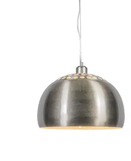 Zavesna svitidla Moderní kulatá závěsná lampa z oceli - Globe