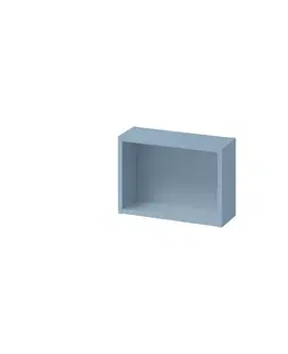 Koupelna CERSANIT Modulová otevřená skříňka LARGA 40x27,8 modrá S932-082