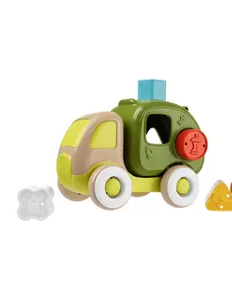 Hračky CHICCO - Auto popelářské recyklační s vkládacími kostkami Eco+