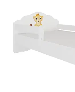 Postele ArtAdrk Dětská postel CASIMO | se zábranou Provedení: Jednorožec
