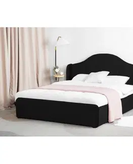 Postele Hector Čalouněná postel Sunrest II 160x200 černá