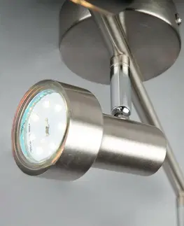LED bodová svítidla BRILONER Bodové svítidlo 48 cm 3xGU10 9W 750lm matný nikl BRI 2843-032