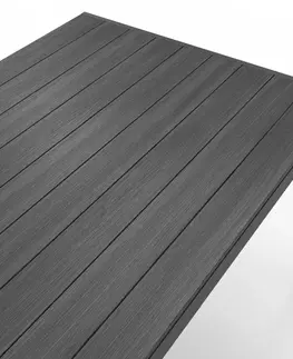 Zahradní stolky Hector Zahradní stůl RILLO 150 cm černý