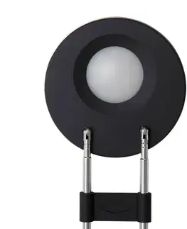 Stolní lampy kancelářské Maul LED stolní lampa MAULpuck teleskop rameno černá
