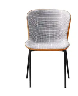 Židle Jídelní židle ADIANA Tempo Kondela Oranžová