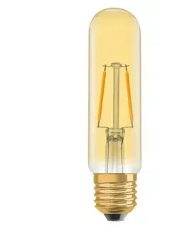 LED žárovky OSRAM LEDVANCE Vintage 1906 Tubular 20 Filament 2.5W 820 Gold E27 4099854091858