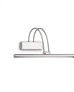 LED nástěnná svítidla LED Nástěnné svítidlo Ideal Lux Bow AP66 ottone satinato 121178 mosazné 46cm  