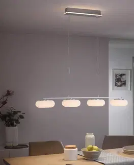 Inteligentní lustry Q-Smart-Home Paul Neuhaus Q-ETIENNE LED závěsné světlo 4 zdroje